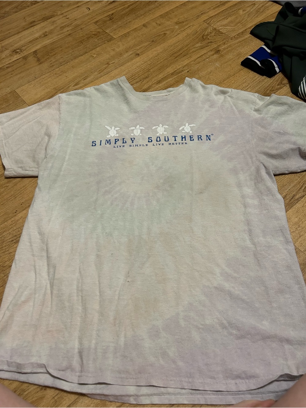 Simply Southern Pastel Lavender Logo Tee